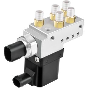 2113200158 Air Suspension Valve Block Compatible with Mercedes-Benz CLS500 CLS55 CLS550 E320 E350 E500 E550 A2113200158 A 211 320 01 58