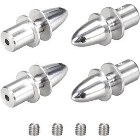 uxcell RC Plane Airplane Spinner 5mm Shaft Motor Propeller Adaptor Pack of 4 PCS (2.3mm)