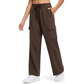 Libin Women's Cargo Sweatpants with Pockets Lightweight Comfy Lounge Joggers for Athletic,Workout,Running,Casual,Dance