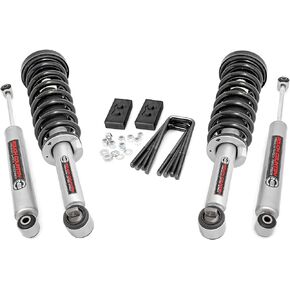 Rough Country 2" Leveling Kit w/N3 Struts for 2014-2020 Ford F-150 4WD - 50006