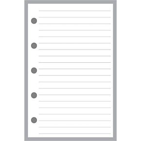 حجم صغير لقائمة المهام، مقاس ومثقوب لجهاز Filofax Mini Notebook (2.75 بوصة × 4.25 بوصة)