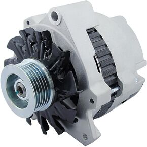 Alternator Replacement New for 1989-1993 Chevy C K R V 1500 2500 3500 S10 Blazer Lumina, 1990-1993 GMC C1500 2500, V6 V8 4.3 5.0 5.7L, 7861-7N-6G ADR0121 40012117 40012117R