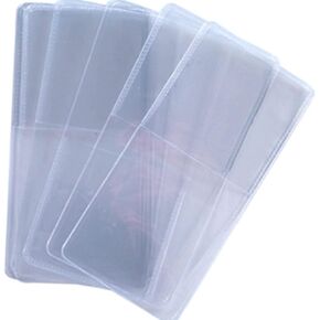 COLIBYOU 50 Pcs Double Pocket Vinyl Coin Flips for Storag 2x2 Free Plastic Holders New…