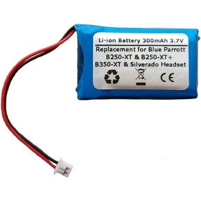 Premium Replacement Battery for VXI Blue Parrott B350-XT & BT250-XT & B250-XT+ & BT900 HS393 & Roadwarrior & Silverado Wireless Headsets
