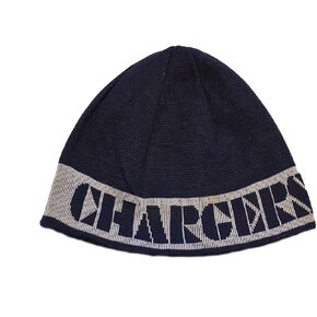 San Diego Chargers Reversible Skull Cap - NFL Los Angeles Cuffless Beanie Knit Hat