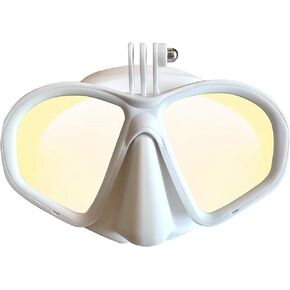 Hammerhead Spearguns, MV3 Low Volume, Action Diving Mask (White)