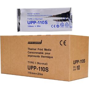 Ultrasound Paper UPP-110S Ultrasound Film/Media 10 Rolls,Type I Thermal Print Film/Media