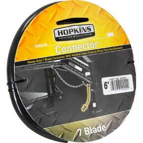 Hopkins Towing Solutions 20244 6' 7 RV Blade Molded Trailer Cable, 2.1