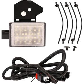 LED Under Hood Light & Wiring Harness 56021441AC Compatible with 2009-2018 Dodge Ram 1500 2500 3500 Pickup Truck,Replace 68395126AA, 68395126AB, 68090861AA