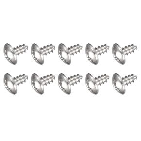 Phillips Self Tapping Screws (#4 x 1/4") 100Pcs, 304 Stainless Steel Self-Drilling Screw - for House Maintenance and Woodworking