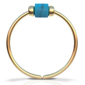 Nose Ring,Small Nose Ring,thin nose ring,nose ring hoop,24g Turquoise nose ring,nose ring gold,tiny nose ring,nose ring piercing,24g nose ring,