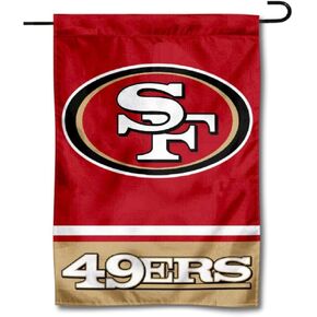 San Francisco 49ers Double Sided Garden Flag