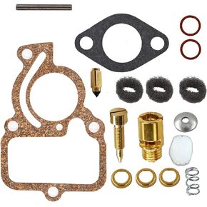 WFLNHB New Carburetor Carb Repair Rebuild kit Fit for IH Farmall Cub Tractors