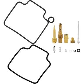 0201-318 Carburetor Rebuild Kit Replacement For Honda Rebel 250 CMX250C 1985-2012, 1 Main Jet #135; 1 Slow Jet #35 0201 318 0201318 Carb Repair Kit
