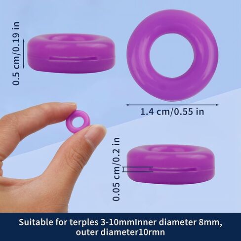 نظارات سيليكون للأذن، 32 قطعة من النظارات للأذن، نظارات سيليكون لمنع الانزلاق، نظارات للأذن مانعة للانزلاق من مقابض الأذن المنزلقة للنظارات (أسود، أبيض، أرجواني، أزرق) in Kuwait