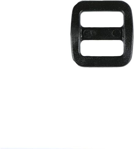 Black Plastic Tri-Glide Slide – For Bag Straps, Rifle Slings, Dog Collars - 1/2 Inch, 25 Pack in Saudi Arabia