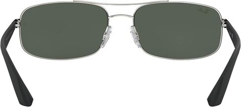 Ray-Ban Men's Rb3527 Rectangular Sunglasses in Saudi Arabia