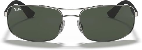 Ray-Ban Men's Rb3527 Rectangular Sunglasses in Saudi Arabia