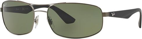 Ray-Ban Men's Rb3527 Rectangular Sunglasses in Saudi Arabia