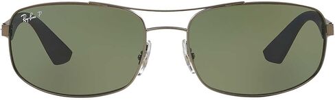 Ray-Ban Men's Rb3527 Rectangular Sunglasses in Saudi Arabia