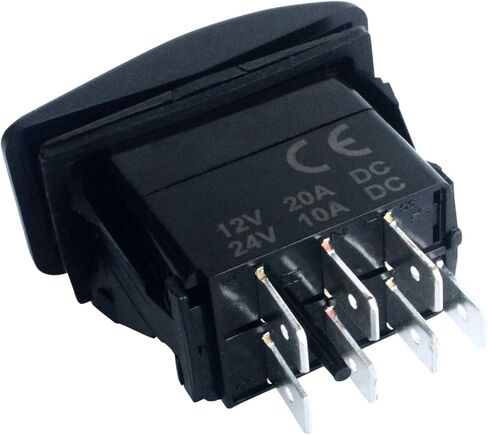 7 دبوس لحظة تشغيل/إيقاف/لحظة على DPDT الروك التبديل ل NARVA ARB Carling نمط استبدال الأخضر Led in Kuwait