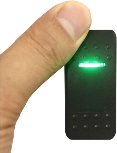 7 دبوس لحظة تشغيل/إيقاف/لحظة على DPDT الروك التبديل ل NARVA ARB Carling نمط استبدال الأخضر Led in Kuwait