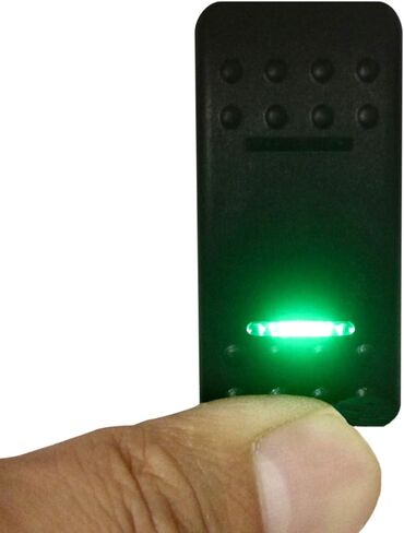 7 دبوس لحظة تشغيل/إيقاف/لحظة على DPDT الروك التبديل ل NARVA ARB Carling نمط استبدال الأخضر Led in Kuwait