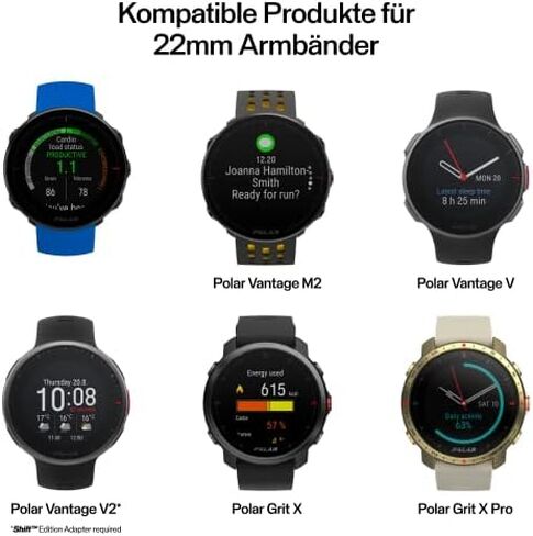 Polar 20mm Wristband (Compatible with Unite, Ignite and Pacer Series) in Saudi Arabia