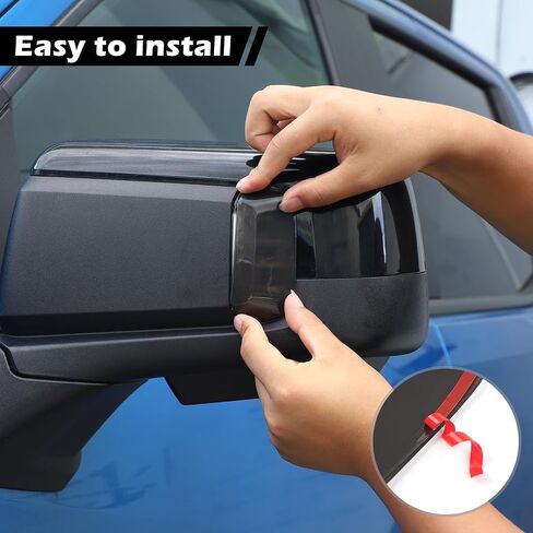 RT-TCZ for Silverado Side Mirror Turn Signal Light Cover for Chevy Silverado GMC Sierra 2019-2023 Smoked Black Exterior Accessories 2pcs in Saudi Arabia