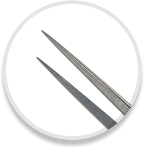 Jewelers Micro-Precision Forceps No. 7, Ultra Smooth Grip, Ultra Thin Tips (Jewelers Tweezer No.7) in Saudi Arabia