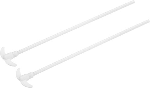 MECCANIXITY PTFE Electric Stirring Rod 250x47mm Overhead Stirrer Mixer Shaft with Foldable Paddle for Lab 2Pcs in Saudi Arabia