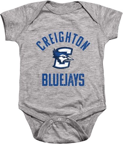 Creighton University Official Bluejays Logo Unisex Infant Snap Suit for Baby in Saudi Arabia
