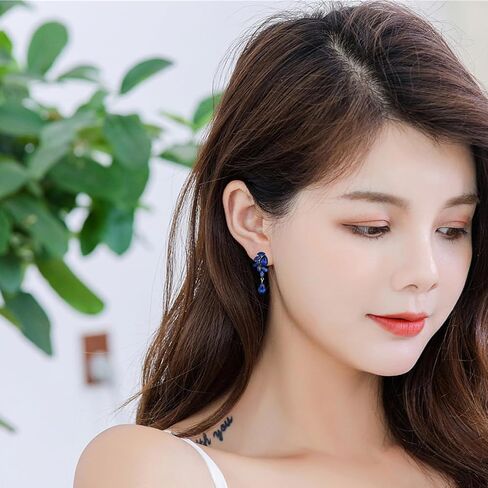 Rhinestone Earrings for Women Bridal Wedding Earrings Crystal Earrings for Brides Sparkly Drop Earrings Party Prom Wedding Guest Dresses for Women in Kuwait