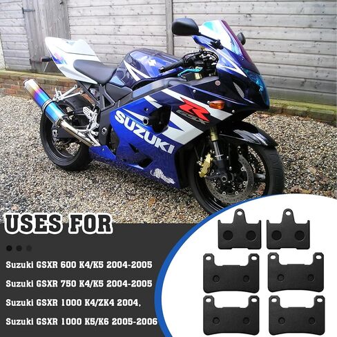 منصات الفرامل الأمامية والخلفية لسوزوكي GSXR 1000 2004-2006 GSXR 750 K4/K5 2004-2005 GSXR 600 K4/K5 2004-2005 in Kuwait