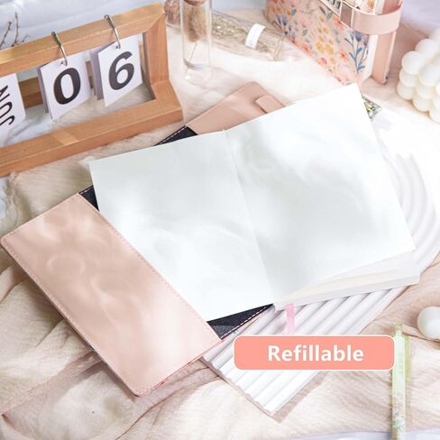Diary with Lock, Flower and Butterfly Journal, Refillable PU Leather Diary with Lock and Key for Women Girls, B6 Secret Personal Daily Journal, Vintage Locking Diary, 224 Pages Lined Journal in Kuwait