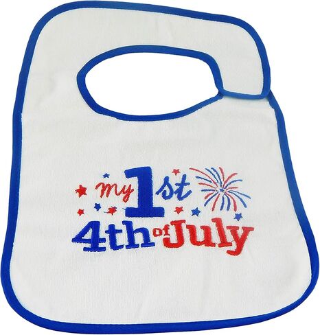 Baby's First July 4th Bib - 1pk in Kuwait
