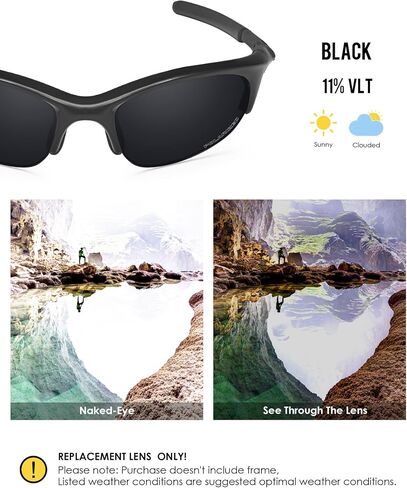 طقم عدسات وجوارب بديلة من BLAZERBUCK لنظارة Oakley Half Jacket الشمسية in Saudi Arabia
