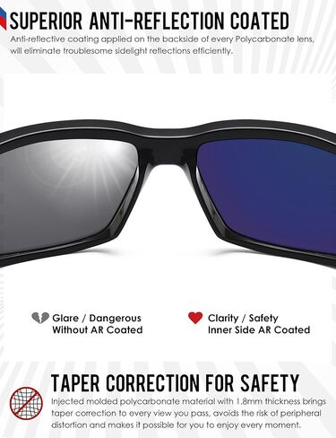 طقم عدسات وجوارب بديلة من BLAZERBUCK لنظارة Oakley Half Jacket الشمسية in Saudi Arabia