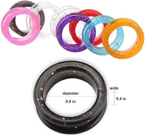 حلقات أصابع مقص سيليكون ناعمة، 16 قطعة مقصات للعناية بالكلاب والحيوانات الأليفة، مقابض دائرية، ملحقات حلقة حماية للأصابع لقص الشعر، مقص حلاق للحيوانات الأليفة in Kuwait