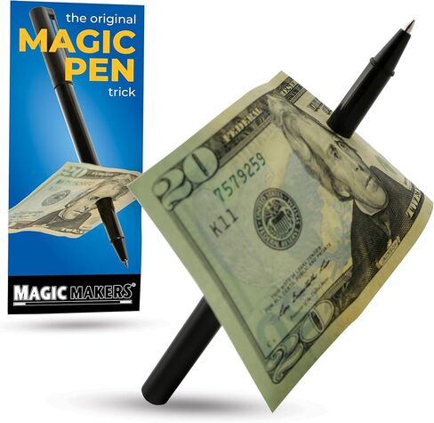 Magic Tricks Pen - The Original Pen Thru Bill Trick in Saudi Arabia