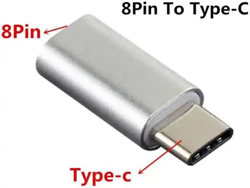 عبوتان من محول الشحن السريع Lightning إلى USB-C المتوافق مع iPhone 15 وiPad وMacBook وSamsung وأجهزة الكمبيوتر المحمولة والمزيد in Saudi Arabia