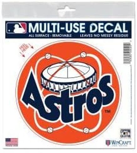 Houston Astros / Cooperstown All Surface Decal 6" x 6" in Saudi Arabia