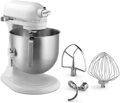 KitchenAid Commercial 8-Quart Stand Mixer | White in Saudi Arabia