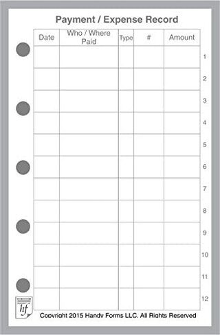 حجم صغير لقائمة المهام، مقاس ومثقوب لجهاز Filofax Mini Notebook (2.75 بوصة × 4.25 بوصة) in Kuwait