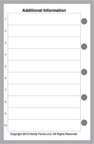 Mini Size to Do List Planner Insert, Sized and Punched for Filofax Mini Notebook (2.75" x 4.25") in Kuwait