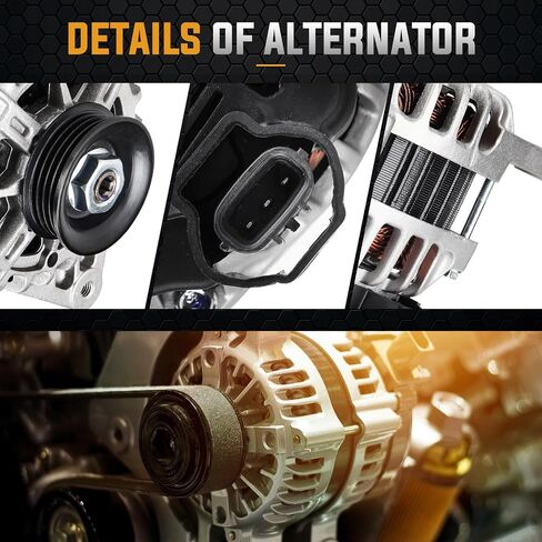 استبدال المولد متوافق مع 2007-2012 Hyundai Elantra 2.0 2L، 2007 2008 2009 Kia Spectra/Spectra5 2.0 2L، 2010 2011 Kia Soul 2.0 2L استبدال AVA0102، 400-46020، 37300-23650، 2655635، 600162 in Saudi Arabia