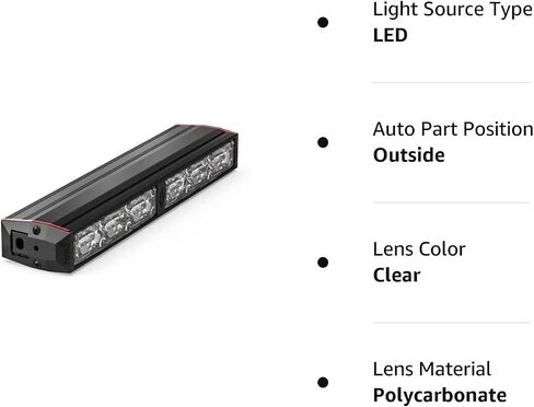 Feniex QUAD 100 LED Lightstick (Amber, Red, Blue, White) in Saudi Arabia