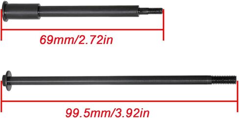 مجموعة عمود ثابت لمحور العجلة الأمامية والخلفية من الفولاذ لأجزاء ترقية دراجة نارية LOSI 1/4 Pro Moto-MX RTR (استبدال الجزء LOS262015) in Kuwait