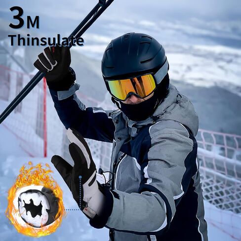 Achiou Winter Knit Gloves and Winter Snow Ski Gloves for Men & Women in Saudi Arabia