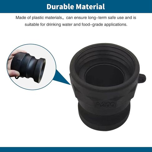 تجهيزات قفل Camlock من مادة البولي بروبيلين (2 بوصة من النوع C) وتركيبات قفل Camlock من البولي بروبيلين مقاس 2 بوصة من النوع A مع حشية Camlock بالداخل in Kuwait